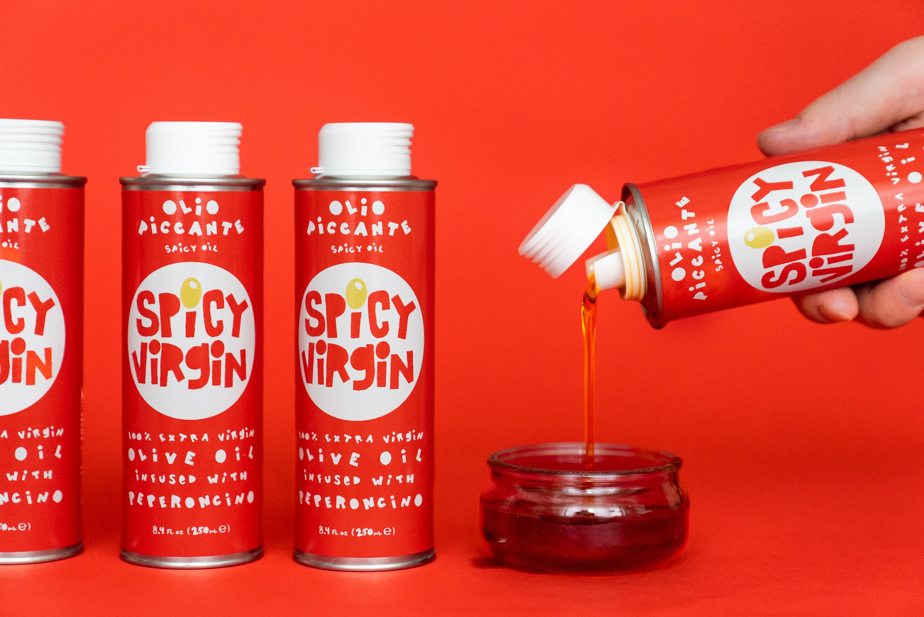 Spicy Virgin - Spicy Italian Extra Virgin Olive Oil - Olio Piccante